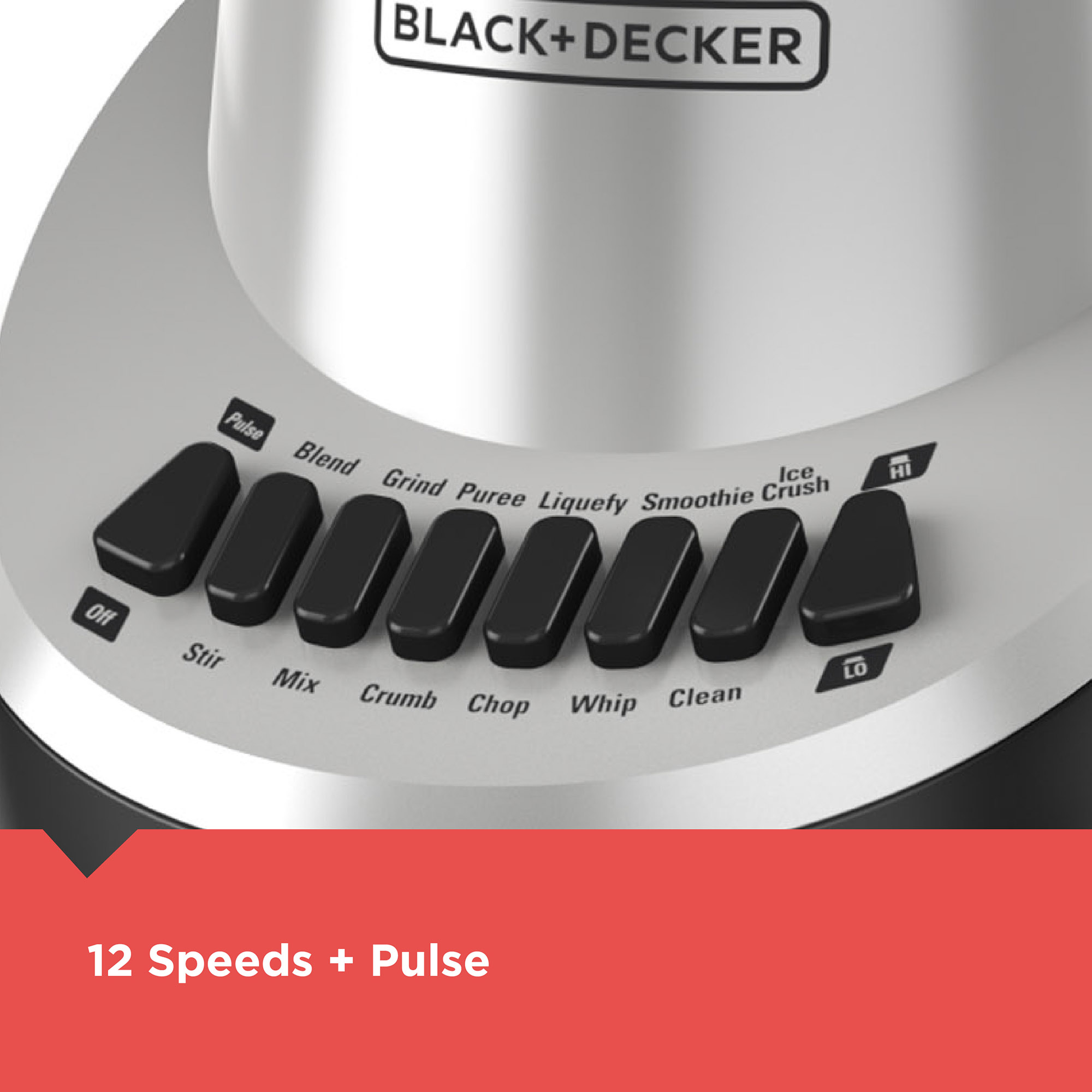 FusionBlade 12 Speed Blender BL1130SG BLACK DECKER